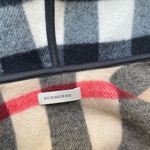 Burberry Hooded poncho